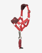 LeMieux Toy Pony Headcollar Halter - Cranberry & Damson, shown on white background | Malvern Saddlery