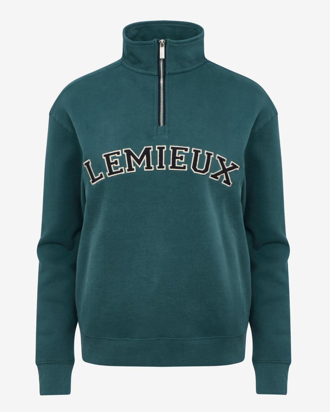 LeMieux Kelsie Quarter Neck Sweatshirt - Jungle Green | Malvern Saddlery