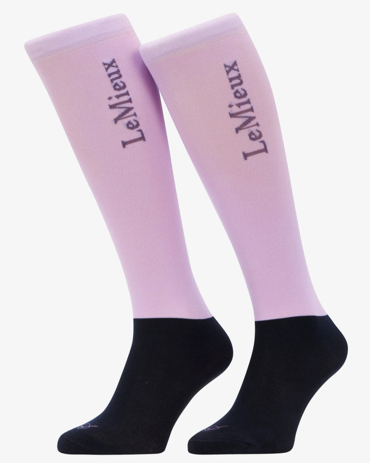 Lemieux Competition Socks - Lilac Light Purple | Riding Accessories | Malvern Saddlery