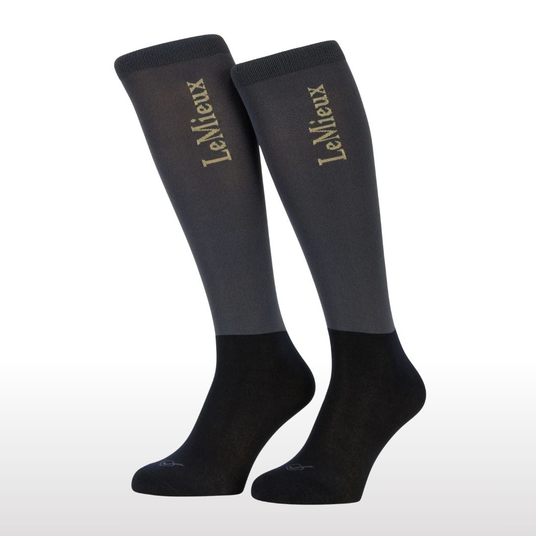 Lemieux Equestrian Competition Socks - Dusk Blue | Malvern Saddlery