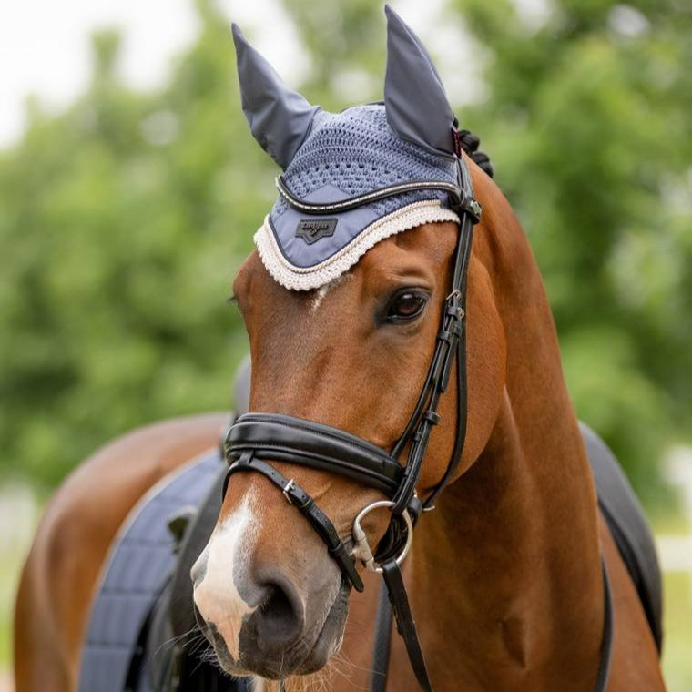 LeMieux Loire Ear Bonnet - Jay Blue | Malvern Saddlery