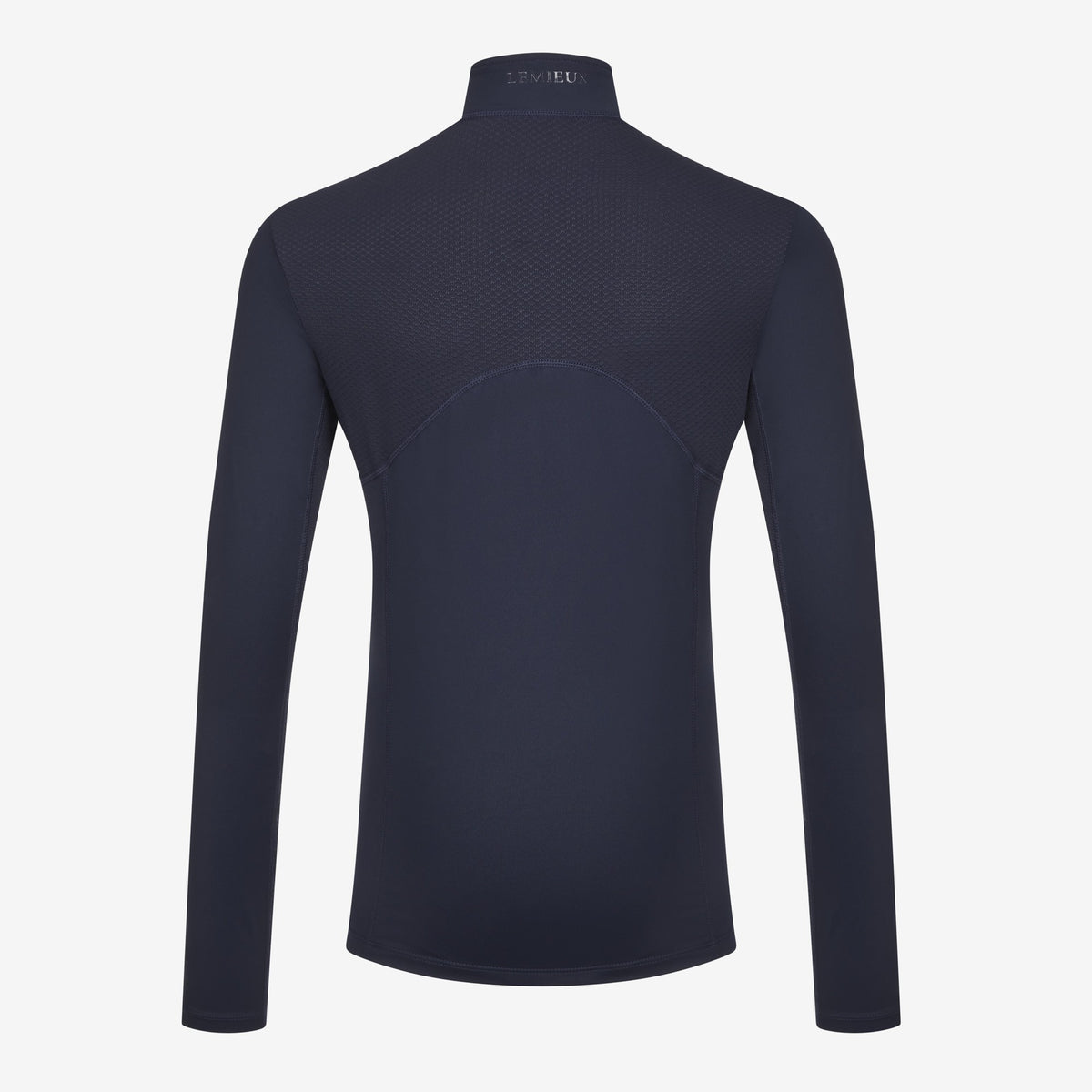 LeMieux Young Rider Mia Mesh Base Layer - Navy, back view | Malvern Saddlery