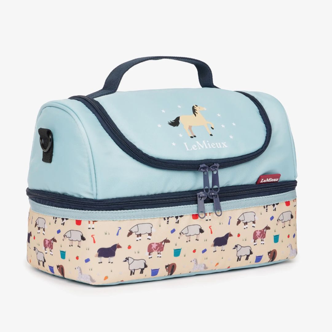 LeMieux Mini Hold All Lunch Tote - Aqua | Malvern Saddlery