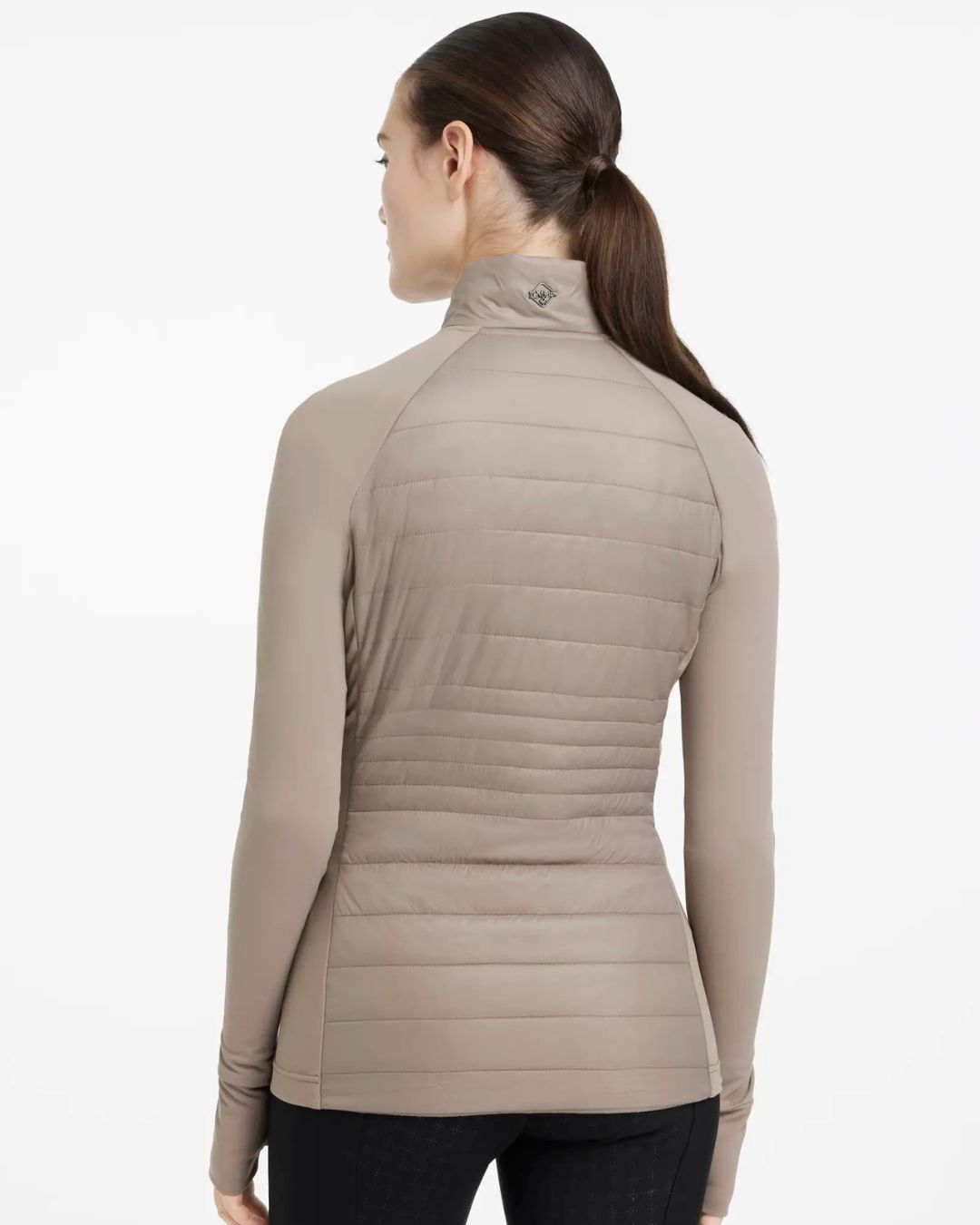 LeMieux Juliette Ladies Jacket - Pecan , back view| Malvern Saddlery