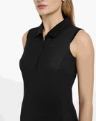 LeMieux Marissa Sleeveless Polo Shirt - Black | Malvern Saddlery