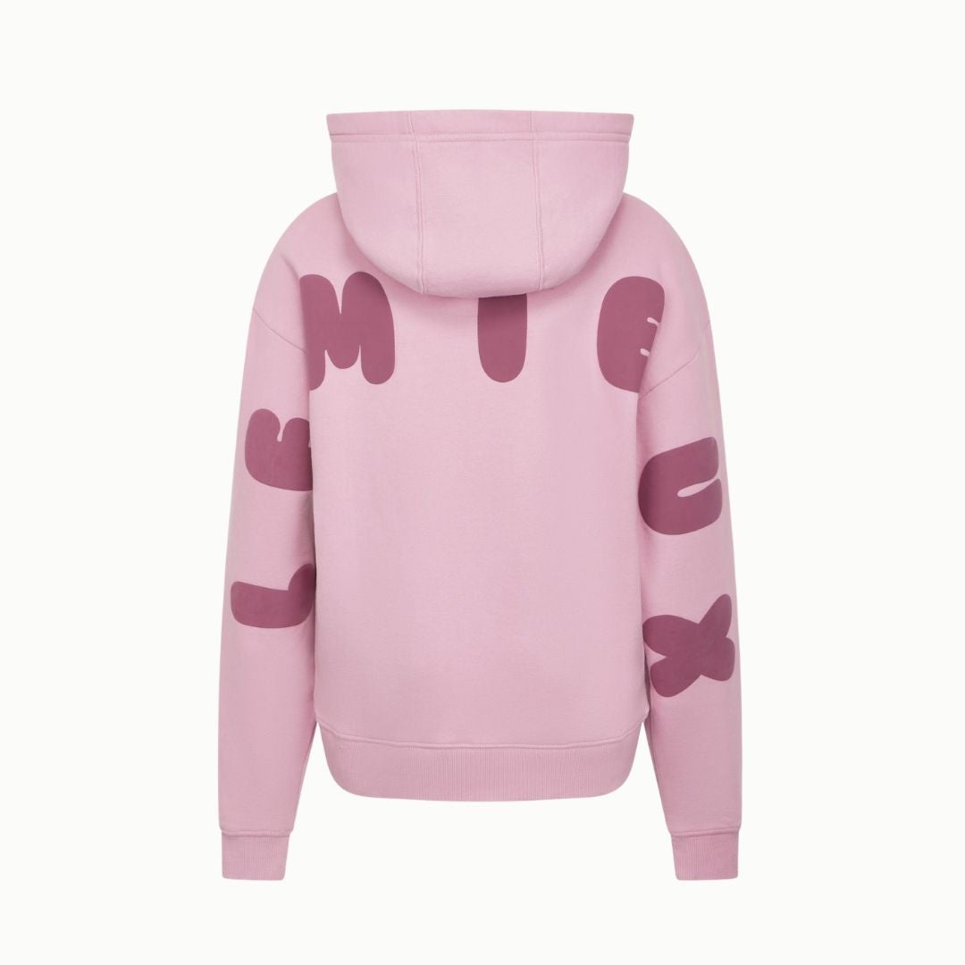 LeMieux Young Rider Sia Hoodie - Fondant PInk; back view | Malvern Saddlery