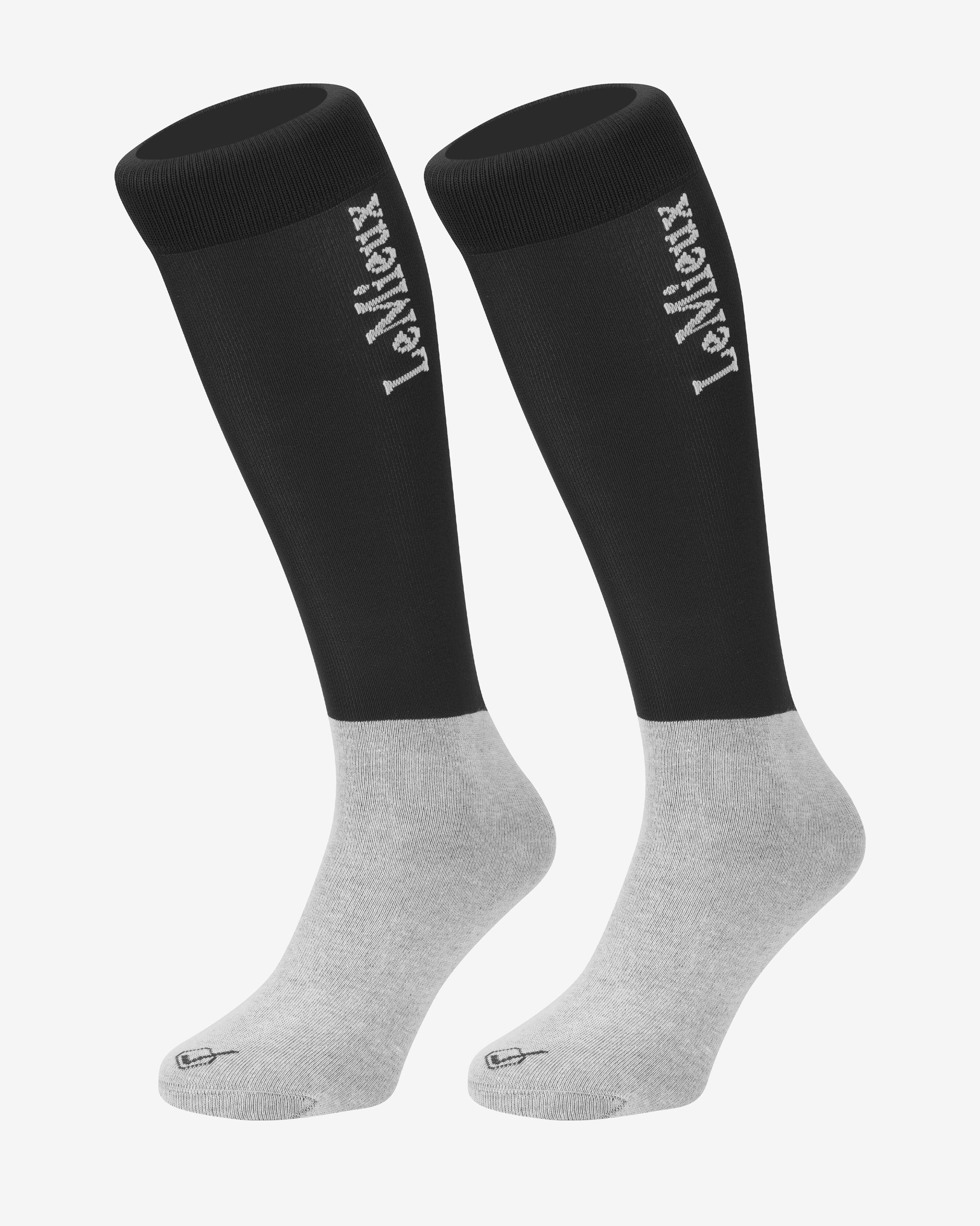 Lemieux Equestrian Competition Socks - Black | Malvern Saddlery
