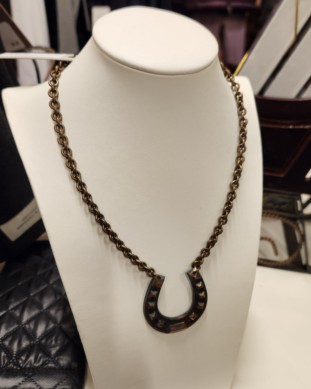 Mark Edge Horseshoe Necklace | Malvern Saddlery