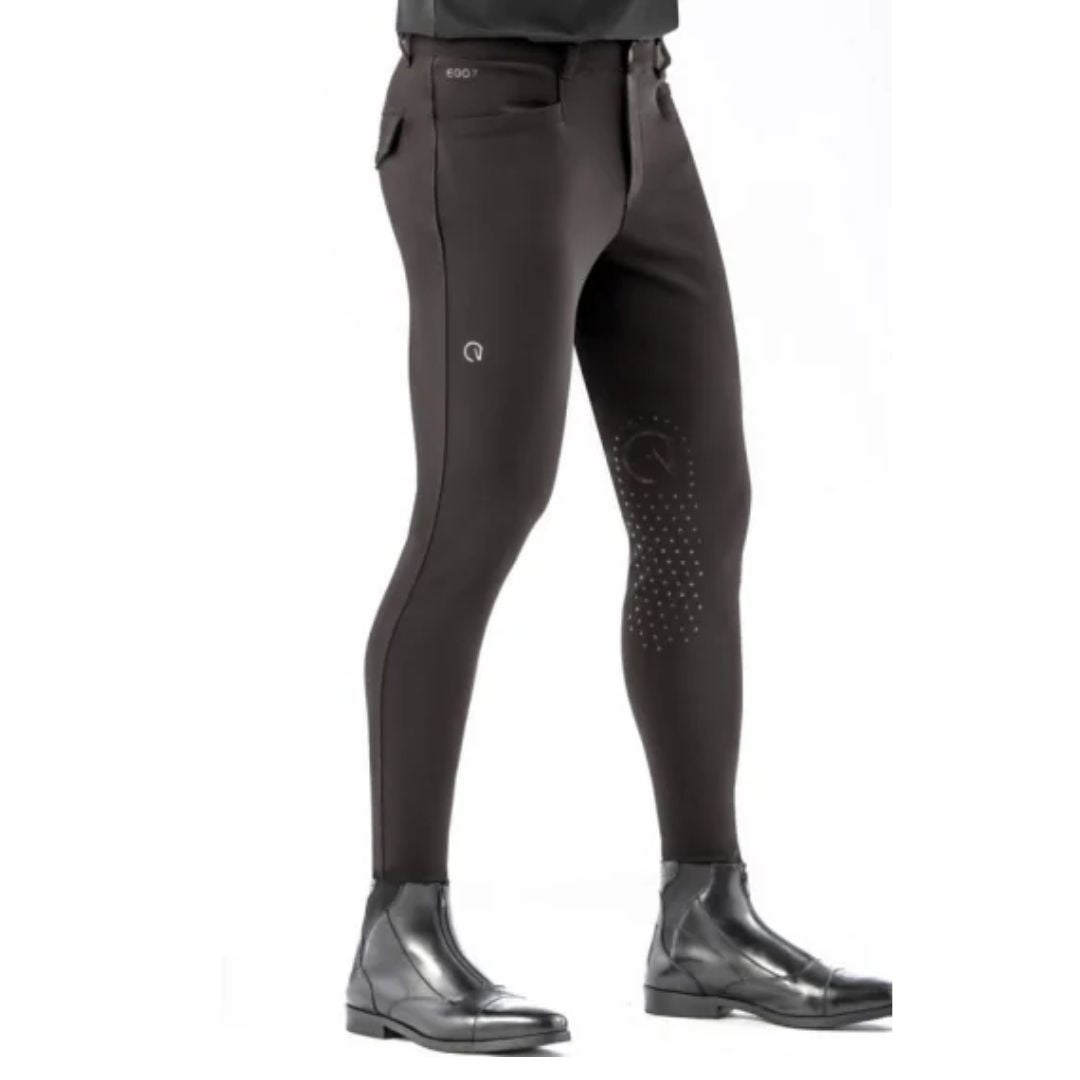 EGO 7 Mens Riding Breech - Chocolate - Size 36 - Malvern Saddlery