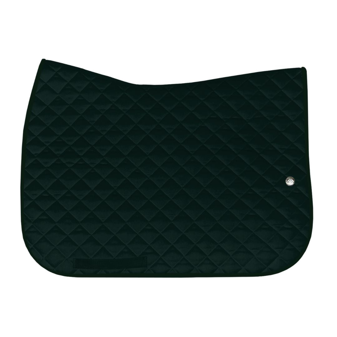 Ogilvy Baby Saddle Pad - Jumper Style, Hunter Green with Girth Loops | Malvern Saddlery