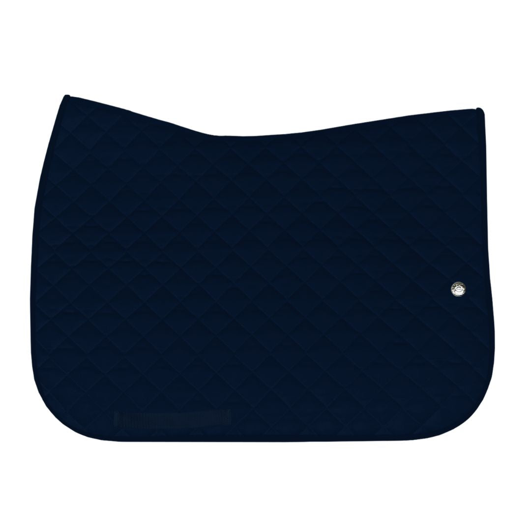 Ogilvy Baby Saddle Pad - Jumper Style, Navy Blue with Girth Loops | Malvern Saddlery