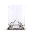 Equestrian Snaffle D-Ring Bit Old Fashioned Glass | Malvern Saddlery