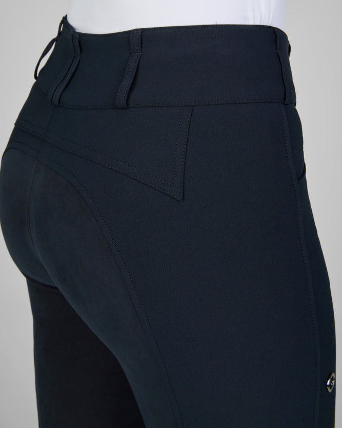 Pikeur New Candela FFL Full Seat Breeches - Navy | Malvern Saddlery