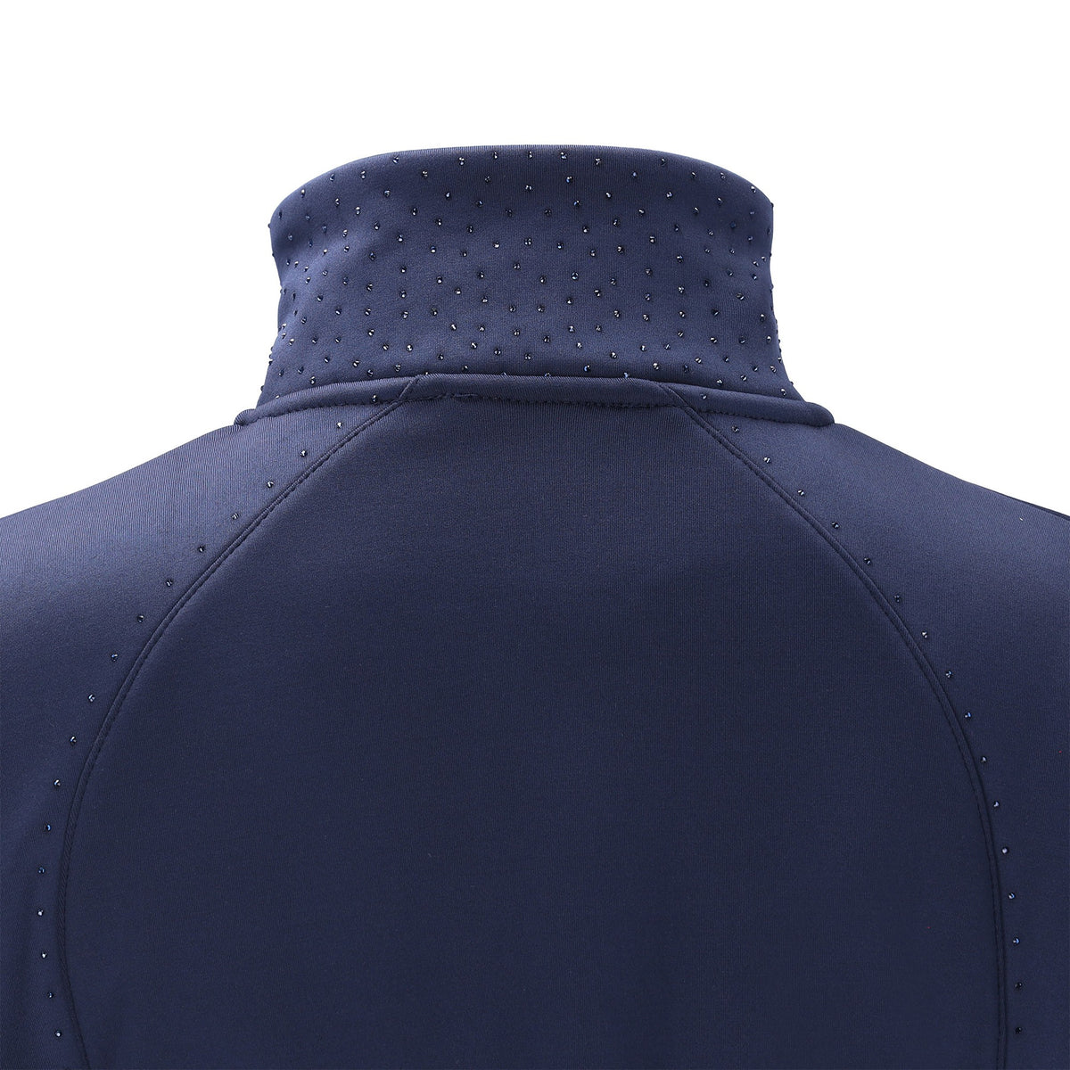 Schockemöhle Ricarda Women's Jersey Jacket in Dark Navy back collar view