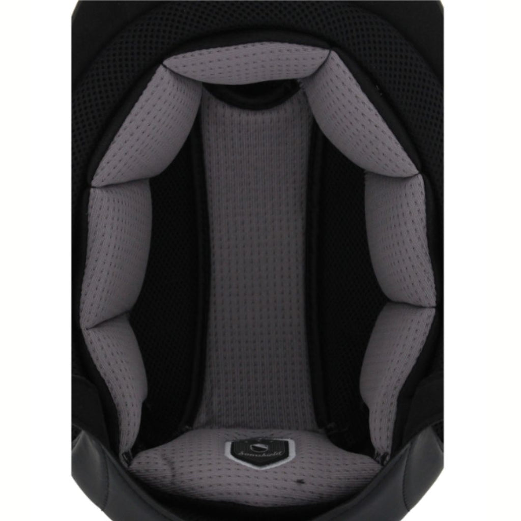 Samshield Shadowmatt Helmet Liner - bottom inside helmet view | Malvern Saddlery