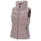 Schockemöhle Sports SPMarleen Style Quilted Ladies Vest -Hazel / Beige, on white background | Malvern Saddlery