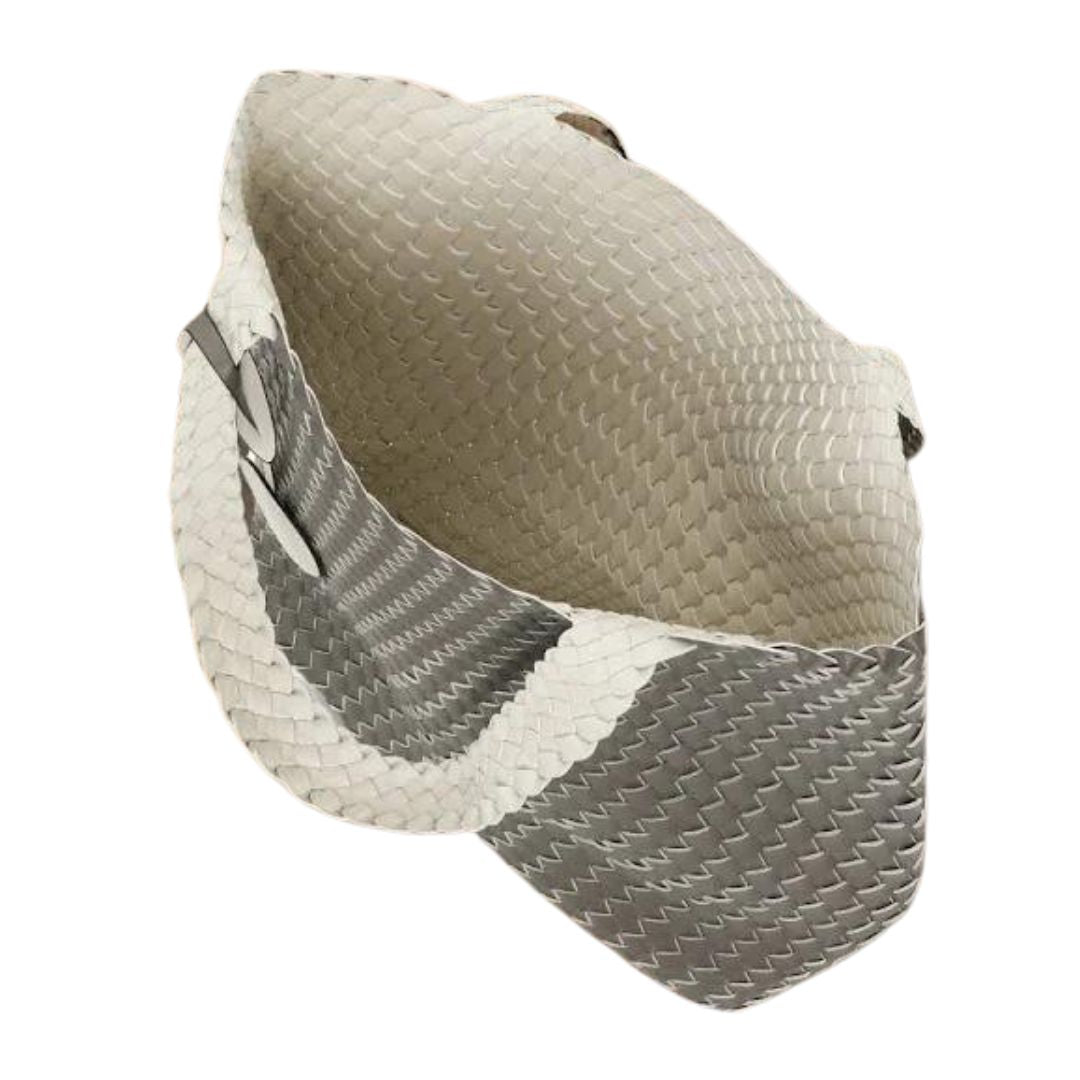 Ilse Jacobsen Reversible Tote Bag - Falcon/Eggshell | Handbags | Malvern Saddlery