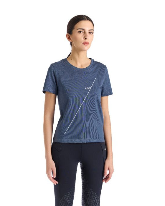 Ego 7 Luxury T-Shirt - French Blue | Malvern Saddlery