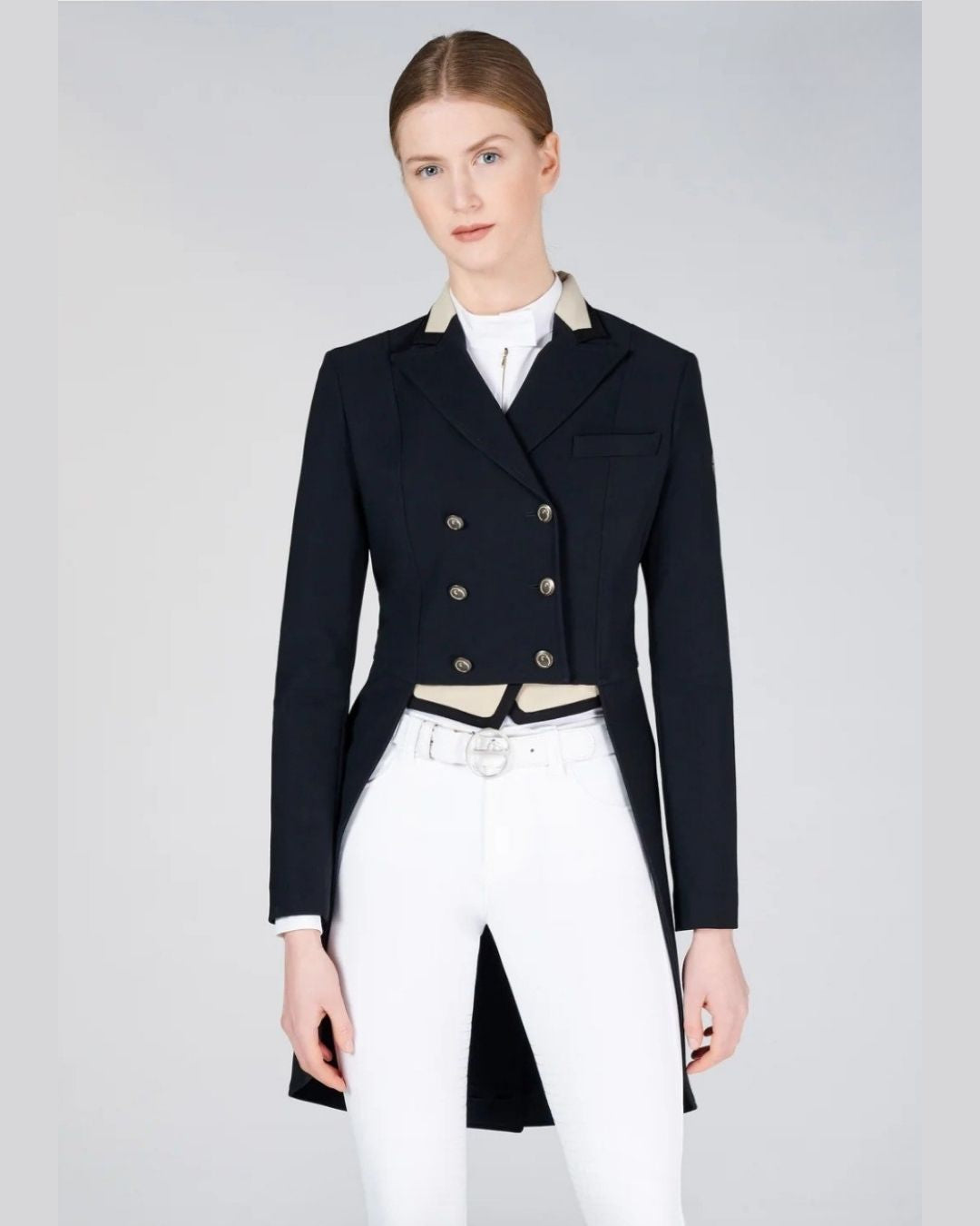 Vestrum Costanza Frack Ladies Dressage Tail Coat Shadbelly | Malvern Saddlery
