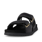 Woden Lisa Leather Sandal - Black | Ladies Footwear | Malvern Saddlery