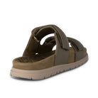 Woden Lisa Leather Sandal - Olive | Ladies Footwear | Malvern Saddlery