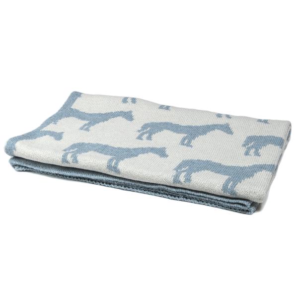 Eco Pony Throw Blanket - Blue | Malvern Saddlery
