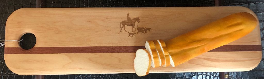 Shop Wood Baguette Board - Malvern Saddlery