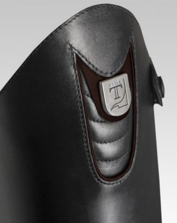 Tucci Time Scott Brash Limited Edition Boot - Brown Piping detail | Malvern Saddlery