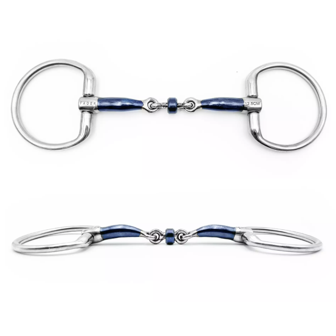 Fager Jack Sweet Iron Fixed Ring Bit | Horse Bits | Malvern Saddlery
