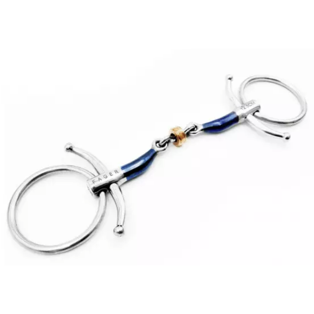 Fager Julia Sweet Iron Baby Fulmer Bit | Malvern Saddlery