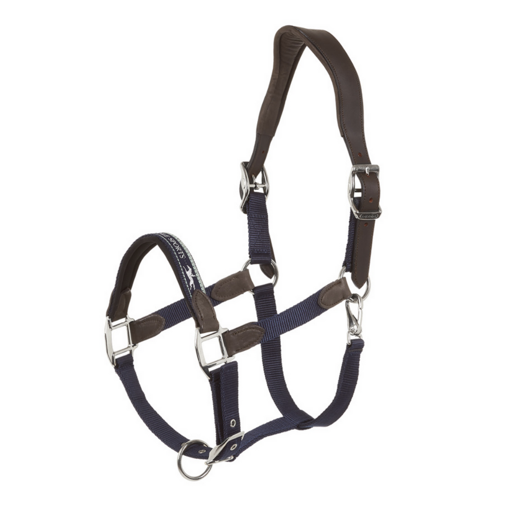 Schockemöhle Sports Acron Style Halter - Blue | Malvern Saddlery