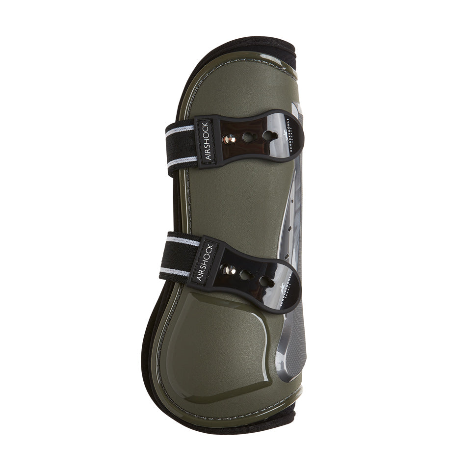 Schockemohle Air Shock Tendon Boot - Olive | Malvern Saddlery