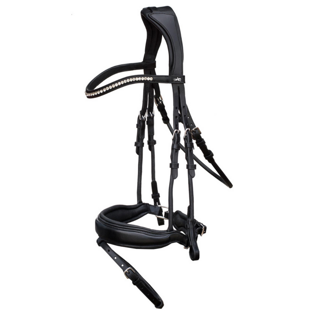Schockemoehle Malibu Dressage Bridle - black leather | Malvern Saddlery