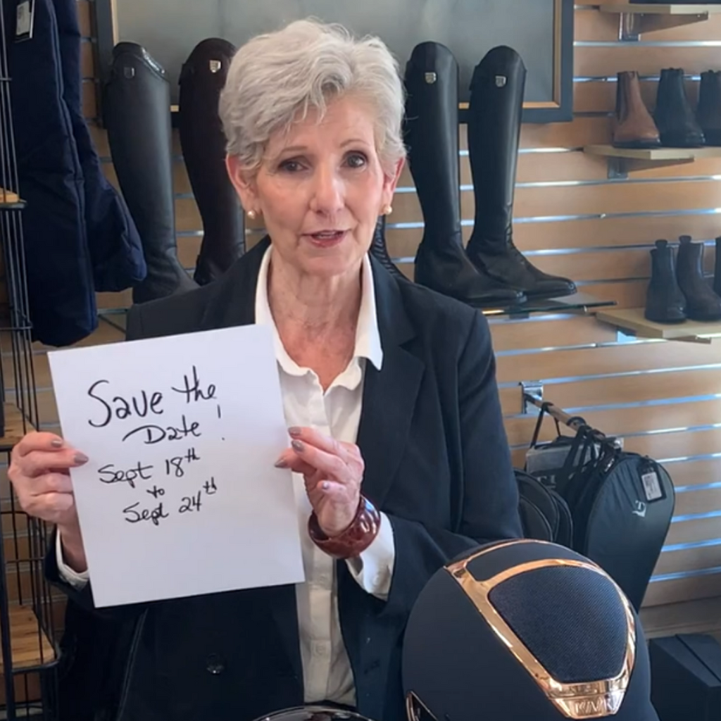 Owner Jill Apfelbaum - Save the Dates for National Safety Week | Malvern Saddlery
