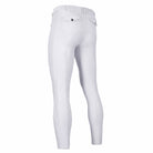 Schockemöhle Men's Draco II Knee Grip Breeches - White, back view | Riding Apparel | Malvern Saddlery