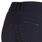 Schockemoehle Ladies Winter Heather Breech - Navy; back pocket & seat detail | Full Seat Breeches | Malvern Saddlery