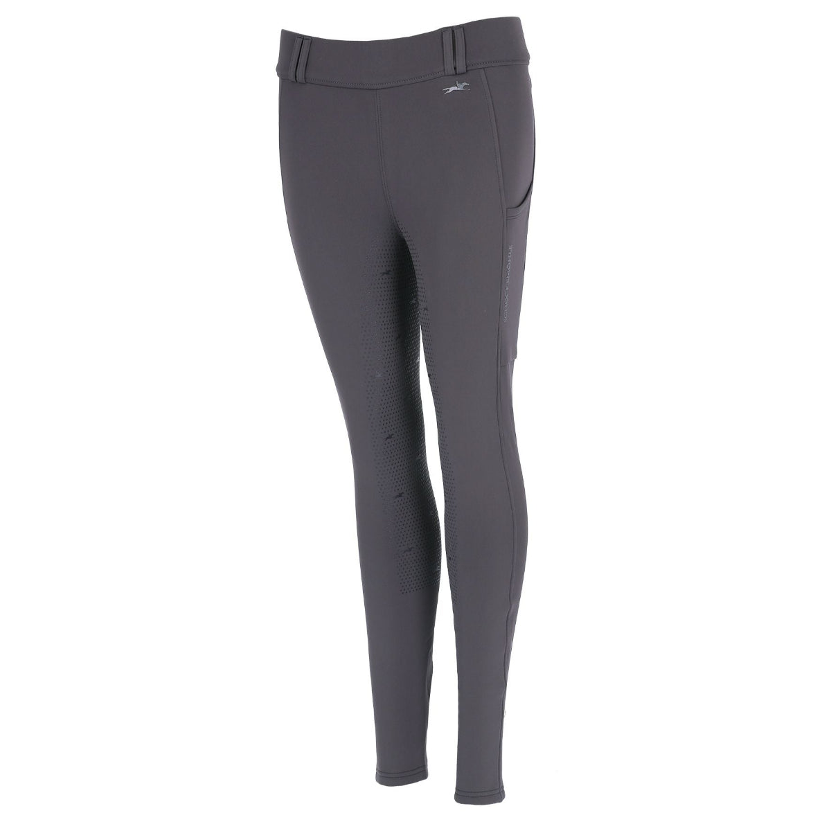 Schockemoehle Sports Ladies SP Dorina Full Seat Riding Tights - Dusty Chocolate Gray | Women's Riding Apparel | Malvern Saddlery