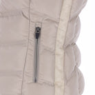 Schockemöhle Sports Marleen Style Quilted Ladies Vest - Cardamom, pocket detail | Malvern Saddlery