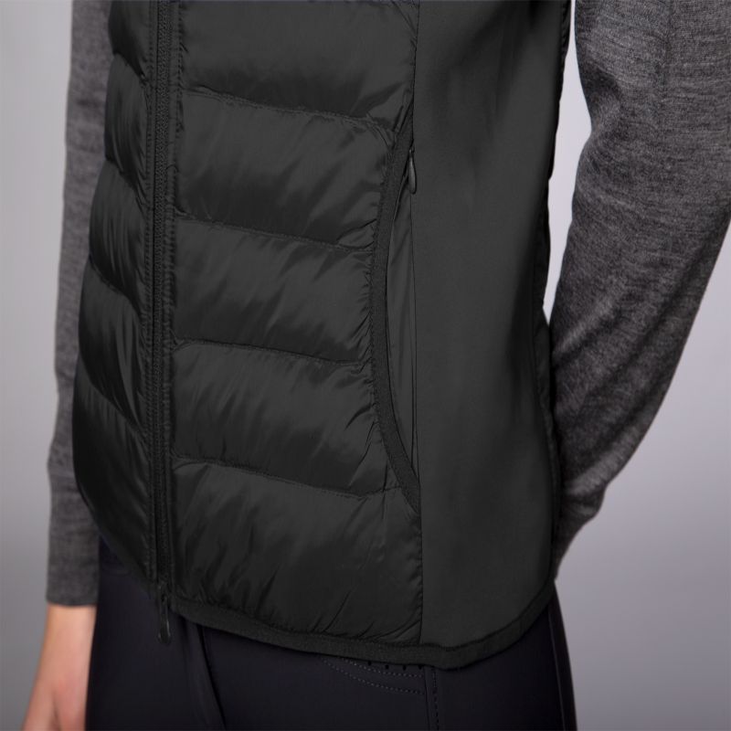 Schockemöhle Sports Fenna Style Ladies Vest - Graphite | Malvern Saddlery