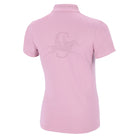 Schockemöhle Poppy Style Short Sleeve Training Shirt - pink, back view | Ladies Riding Shirts | Malvern Saddlery