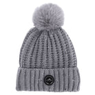 Schockemöhle Melange Beanie Knit Hat - Gray | Malvern Saddlery