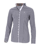 Fior da Liso Eleonora Checked Button Up | Malvern Saddlery