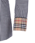 Fior da Liso Eleonora Checked Button Up - sleeve detail | Malvern Saddlery