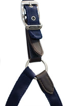 Schockemöhle Memphis Safety Halter - Navy, detail | Tack Shop - Malvern Saddlery