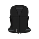 Seaver Safefit Airbag Vest - Black - Shown with Lower Line Swarovski Crystal option. computer generated image | Malvern Saddlery