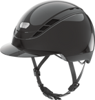 Abus Pikeur AirDuo Black Shiny Helmet | Malvern Saddlery