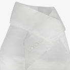 Equestro Embroidered Stock Tie  - close up of button closure| Riding Accessories | Malvern Saddlery