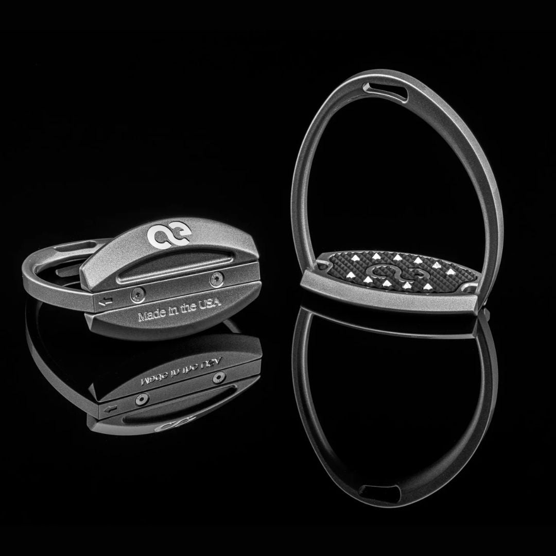 American Equus Elite English Stirrups - Silver | Malvern Saddlery