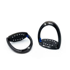 American Equus Elite Escape Slant Safety Stirrups - Black | Malvern Saddlery