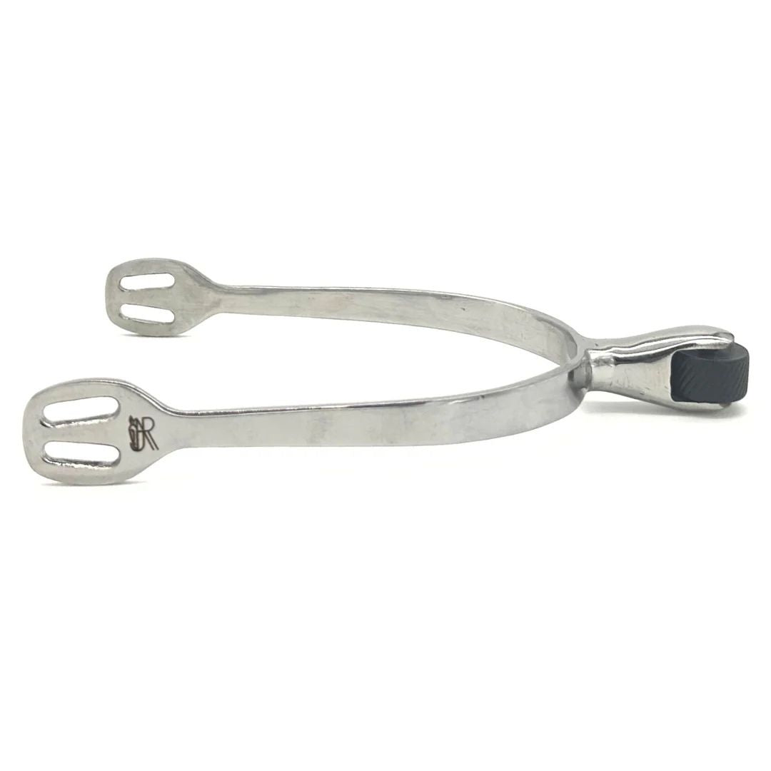 AJR Sport TeffleX Horizontal Roller Spurs - Long Shank | Rider Accessories | Malvern Saddlery